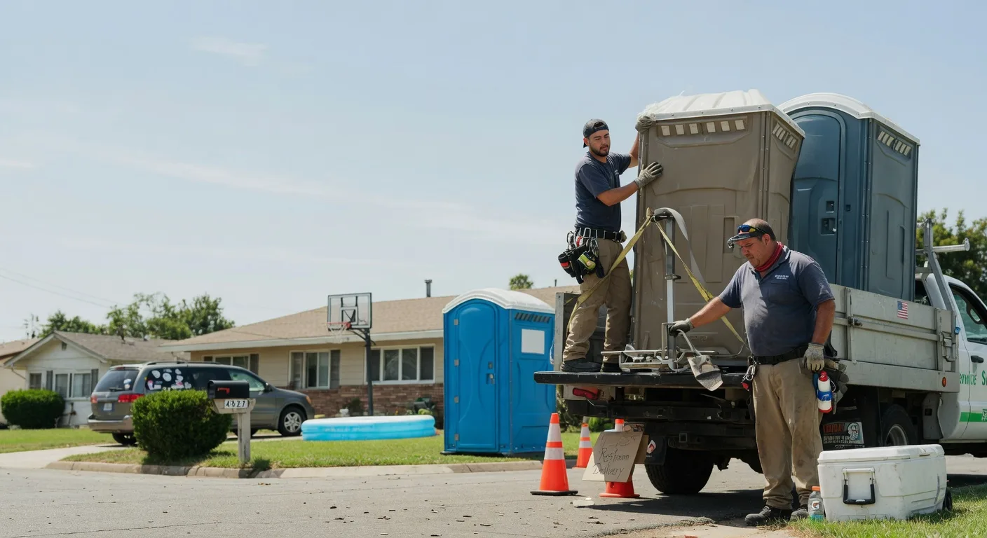 Porta Potty Rental in Thackerville, OK near me